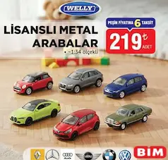 WELLY LİSANSLI METAL ARABALAR 1:34 indirimli fiyat WELLY LİSANSLI METAL ARABALAR 1:34 fiyat ve kampanya bilgisi